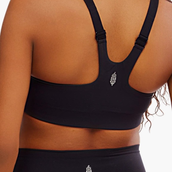 FP Movement Black Racerback Sports Bra - Picture 1 of 3